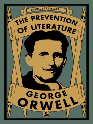 cover image of The Prevention of Literature